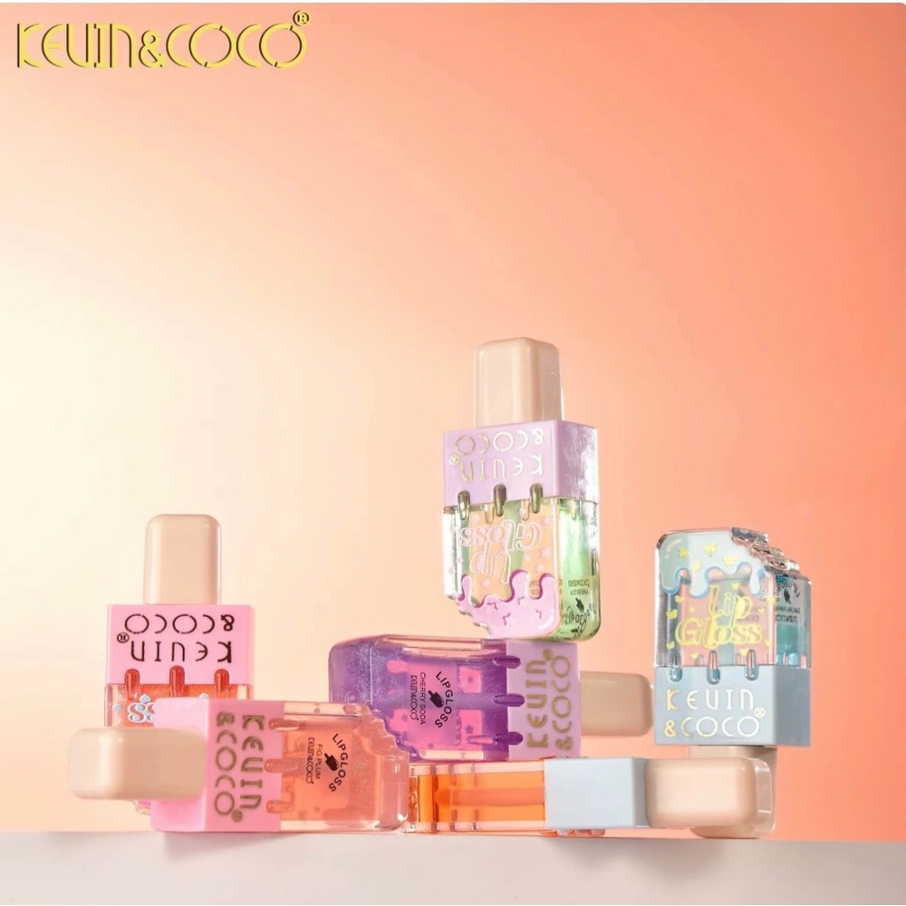 Kevin & Coco Lip Gloss Set - Vibrant Collection - Picture 2 of 7